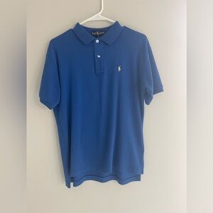 Ralph Lauren men’s polo shirt size L royal blue
